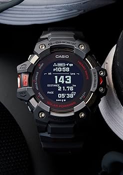 【美品】CASIO G-SHOCK GBD-H1000-8JR G-SQUAD Casio GHSOCK Wrist Watch G-Shock GBD-H1000-8 G-Squad, Grey